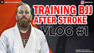Training BJJ After Stroke VLOG 1 - The Academy Brazilian Jiu - Jitsu