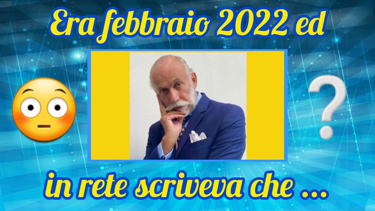 Dottor Stramezzi - Spunta il post definito premonitore!