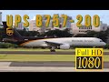 UPS Boeing 757-200F Engine Roar full Power take off.