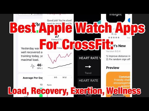 Best Apple Watch Apps For CrossFit/HIIT: Training Load, Workout Exertion, Recovery & Wellness