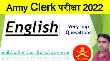 Army Clerk English Passage | oneplus defence academy | Army Clerk Paper | Army Clerk Question Paper