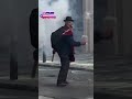 Bolivian protesters clash with police and demand president’s resignation