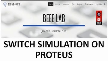 BEEE Switch Simulation on Proteus 8