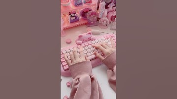yunzii c68🎀 #keyboard #unboxing #desksetup #asmr #kawaii #pinkaesthetic