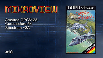 Mikroview #18: Harrier Attack! on Amstrad, Commodore 64 and Spectrum