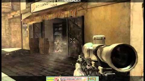 Reaction quick scope - MW3 Search and destroy