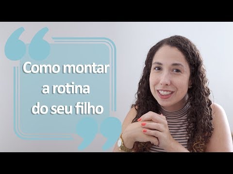 Vídeo: Como Ajudar Seu Filho A Se Ajustar A Uma Nova Rotina