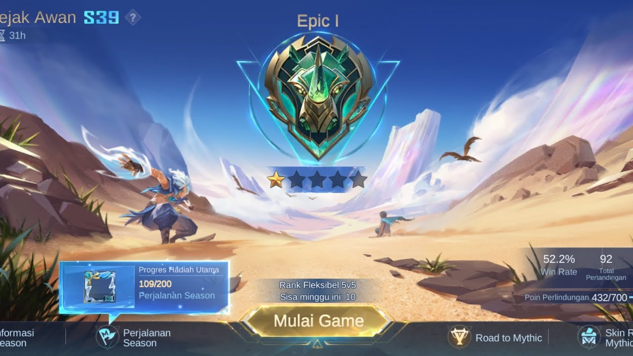 Apakah aku bisa sampai legends? Tonton sampai abis dan semoga kalian suka🙏