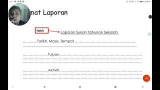FORMAT KARANGAN LAPORAN PT3@SPM FORMAT KARANGAN LAPORAN PT3@SPM