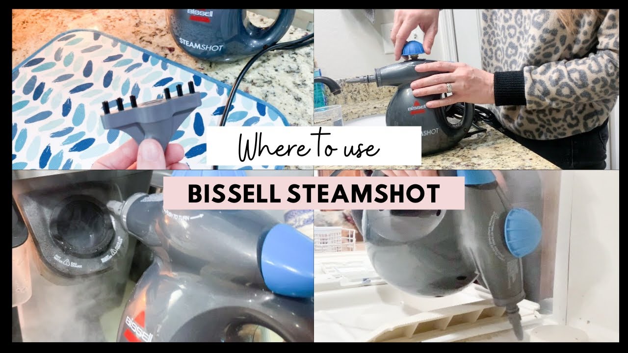PLACES YOU CAN CLEAN WITH A BISSELL STEAMSHOT // DEEP CLEAN AND