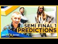 EUROVISION 2021 Semi Final 1 Predictions after first Individual Rehearsals