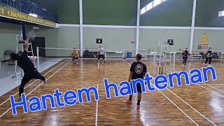 Partai sengit  Rey & Dadan vs Dicky & Adit