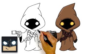 How To Draw A Jawa | Star Wars