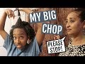My big chop mom tries to stop me