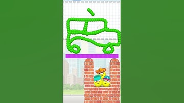 Draw to smash :logic puzzle game level 1115 #drawtosmash #gamingshort #logicpuzzle