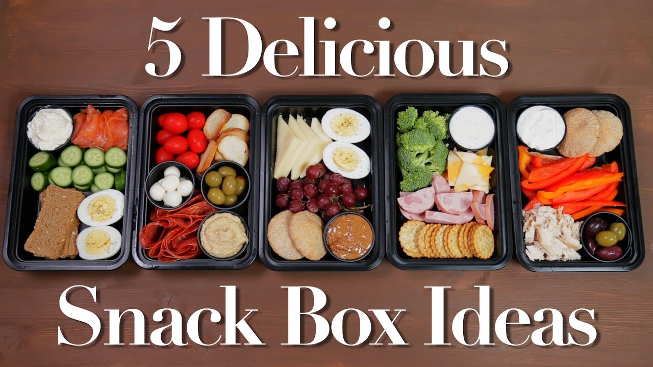 5 Delicious Snack Box Ideas