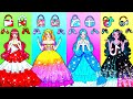 DIY Paper Dolls & Crafts - Social Network Makeup And Dress Up Part 2 - Barbie Friend Handmade image