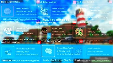 How to get every canale zone trollface in fttf rememed