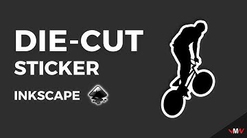 How to make die-cut sticker with Inkscape | Inkscape Short Tutorials