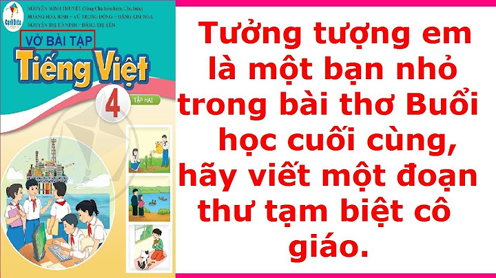 Giải bài tập tiếng việt lớp 1 tập 3