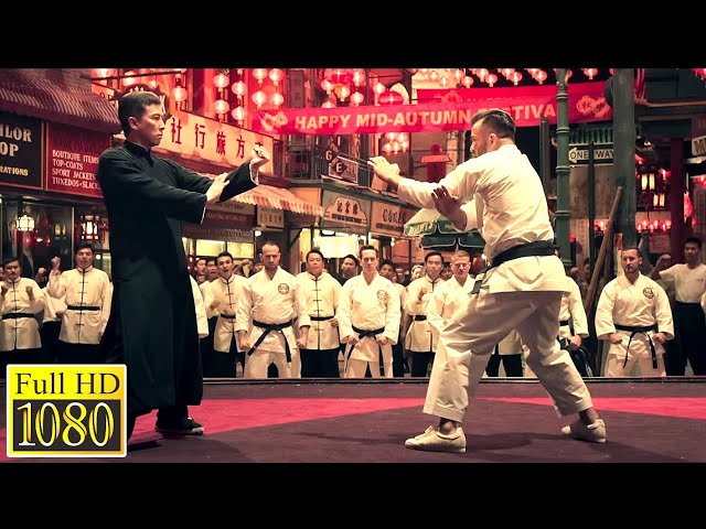 Ip Man vs Karate Master (Wing Chun vs Karate) Ip Man 4 HD class=