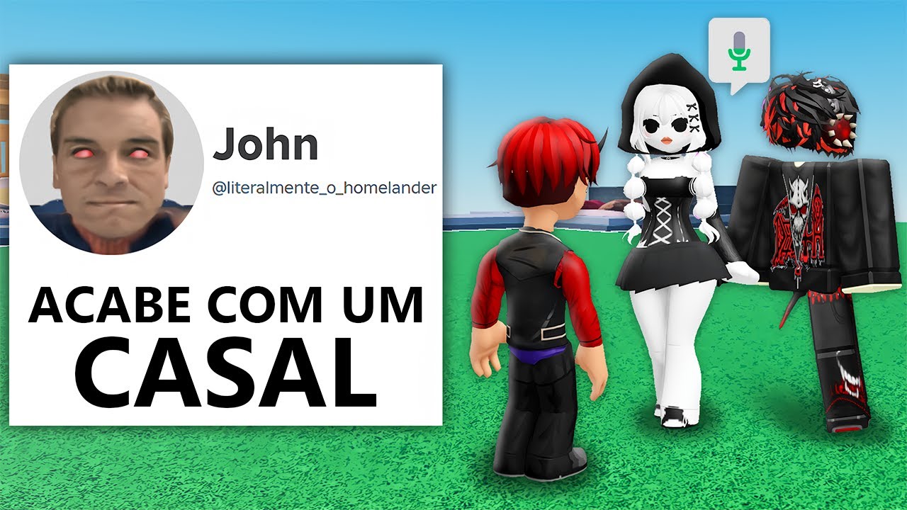 fazendo desafios no chat de voz do roblox