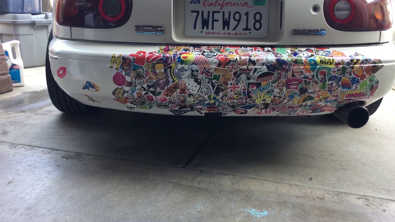 Miata sticker bomb pt.1