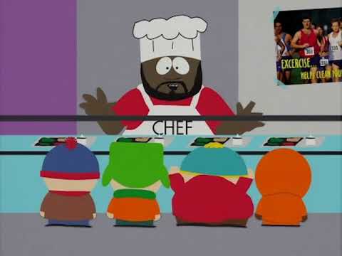 What is the name of the school cafeteria worker, often referred to as Chef, who gives advice to the boys?