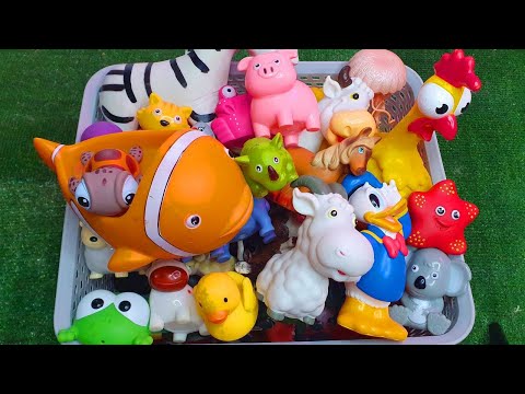 Learning Video for kids Lots of Toys for kids Sea Animals and Farm Animals
