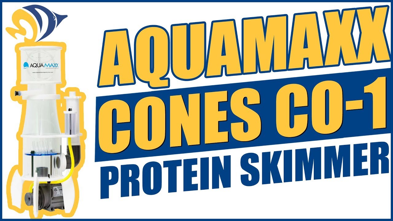 AquaMaxx ConeS CO1 Protein Skimmer Installation and Operation YouTube