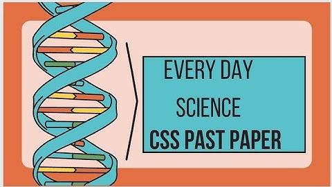 Everyday Science CSS Solved Past paper 2010#examsuccess  #ajkpsc #cssmcq #css #ppsc#nts#fpss#kppsc