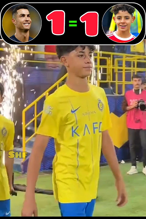 Ronaldo Jr vs Al Nassr Challenge | World Cup Match Highlights #shorts #youtube #wolrdcup #ronaldo