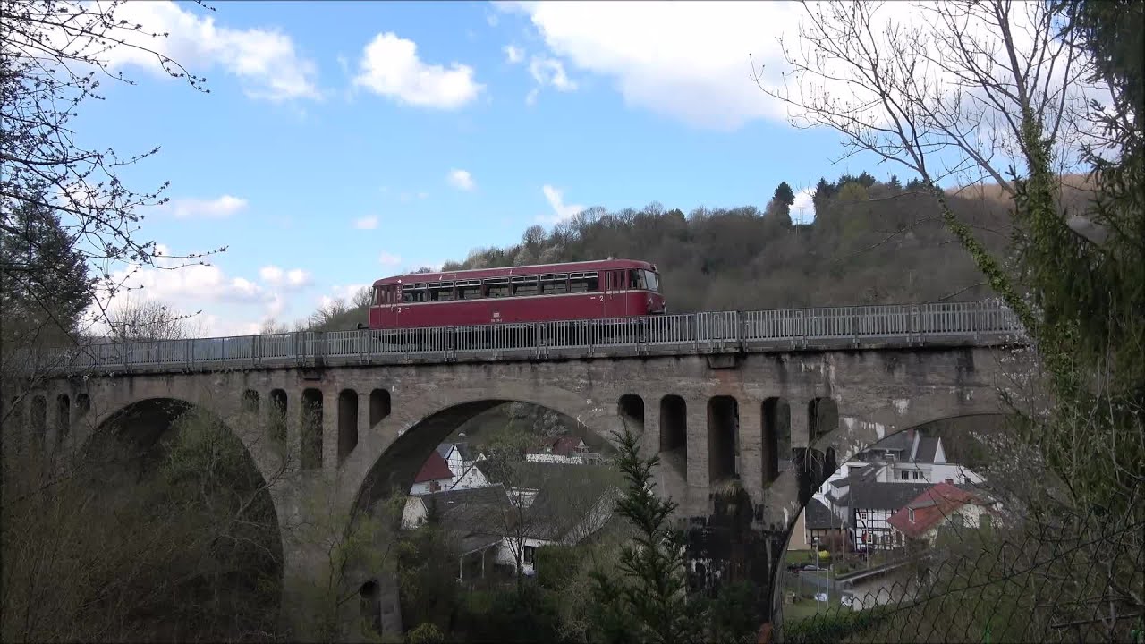 'Schienenbussen' spotten op de Kasbachtal spoorlijn | Spotting on the Kasbachtal Railway
