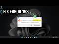 How to Fix Microsoft Edge WebView2 Runtime Error 193 (Not a Valid Win32 Application)