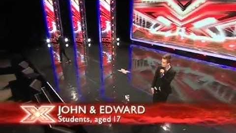 The X Factor 2009   John & Edward  Auditions 1   itv com xfactor   YouTube