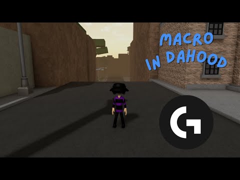 How to MACRO In DAHOOD on Logitech G HUB