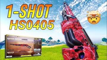 FAST ADS + HIPFIRE HS0405 BEST ONE SHOT GUNSMITH SEASON 10 | SOLO vs SQUAD | COD MOBILE
