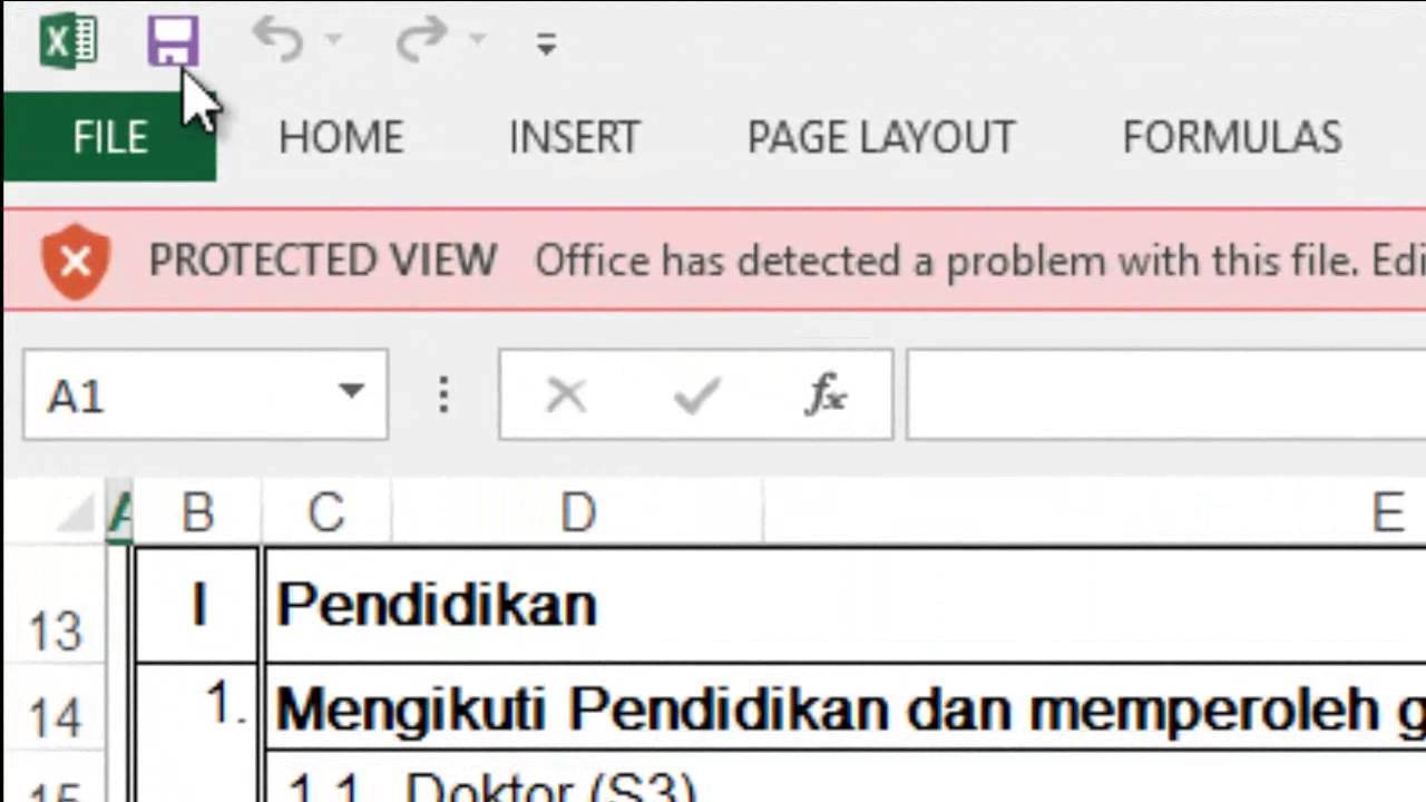 cara mengatasi microsoft excel 2010 unlicensed product