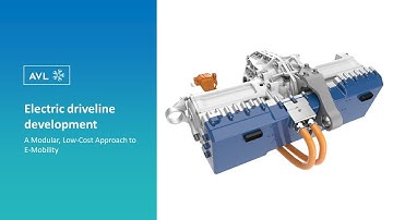 Electric driveline development | A Modular, Low-Cost Approach to E-Mobility