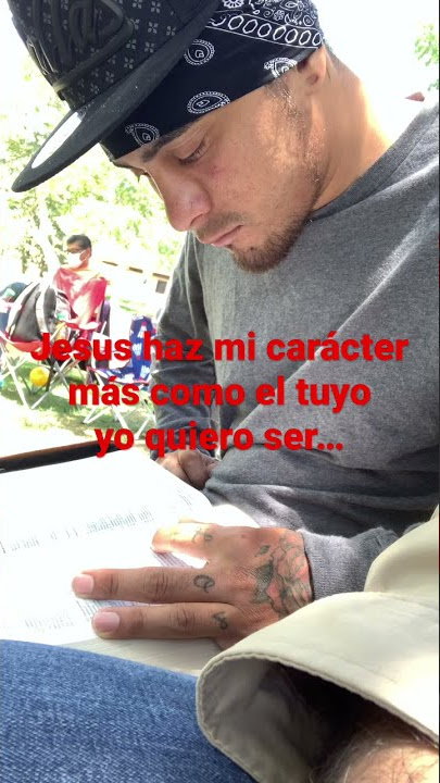 Jesus haz mi carácter…