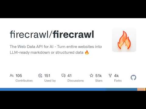 GitHub - firecrawl/firecrawl: The Web Data API for AI - Turn entire ...