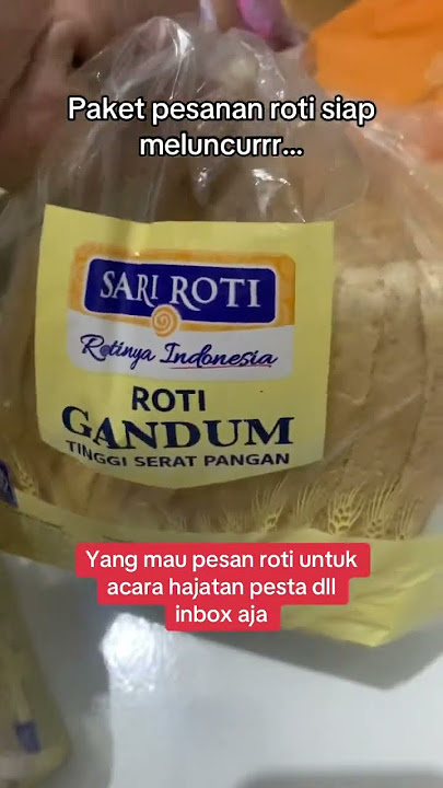 Paket sari roti pesanan siap meluncur lagi  #sariroti #roti #rotihajatan #sarirotibandung
