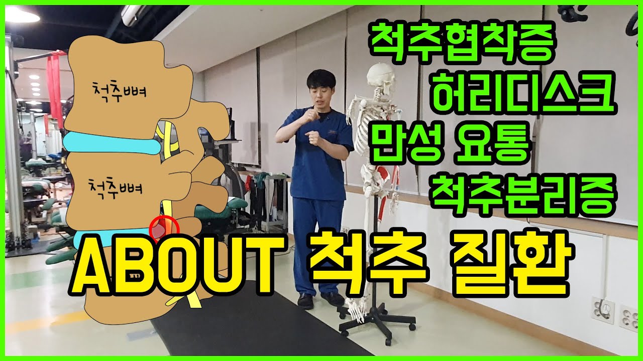 내 허리가 아픈 이유를 찾아보세요. 척추협착증, 허리디스크, 만성요통, 척추분리증 증상 - YouTube