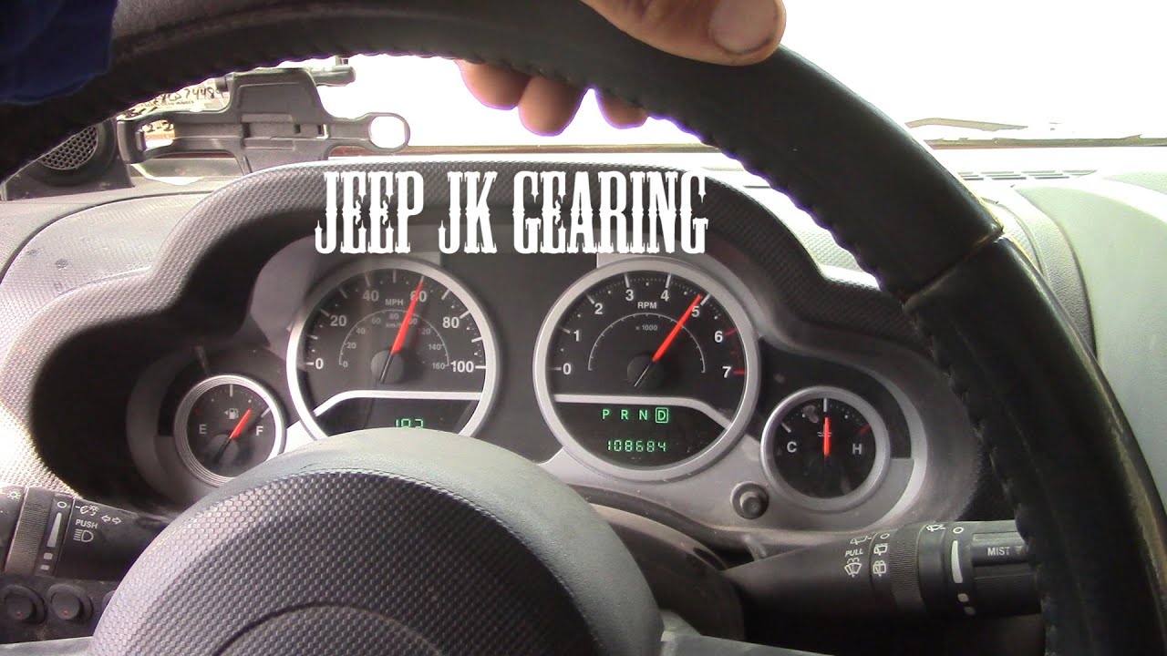 Jeep Jk Regear Chart