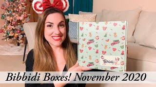 Bibbidi Unboxing! November 2020