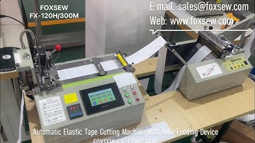 Automatic Elastic Tape Cutting Machine with Auto-Feeding Device