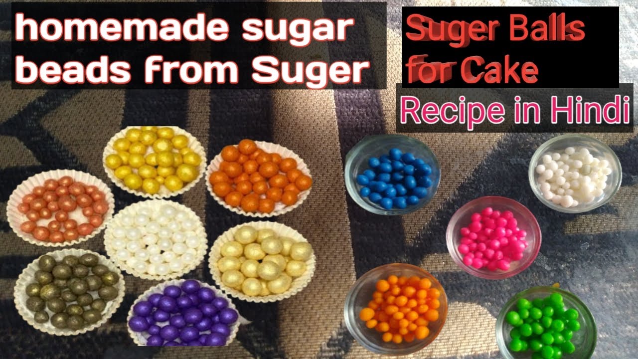 DIY Sugar Beads, How To Make Cheapest Edible Pearls