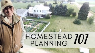 The best method for planning your homestead - 10 Categories