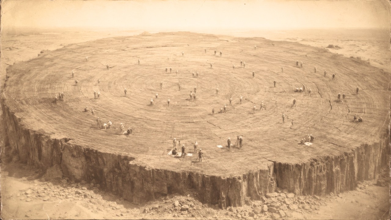 The Sahara Hides Petrified Stumps With Annual Rings 200 Feet Across ...