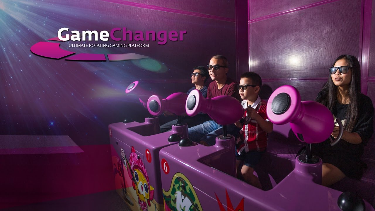 GameChanger Ultimate rotating gaming platform YouTube